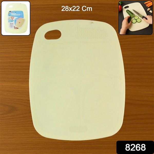 Multipurpose Plastic Chopping Board for Kitchen Use – 28x22 cm (1 Pc) - dailyneed.life