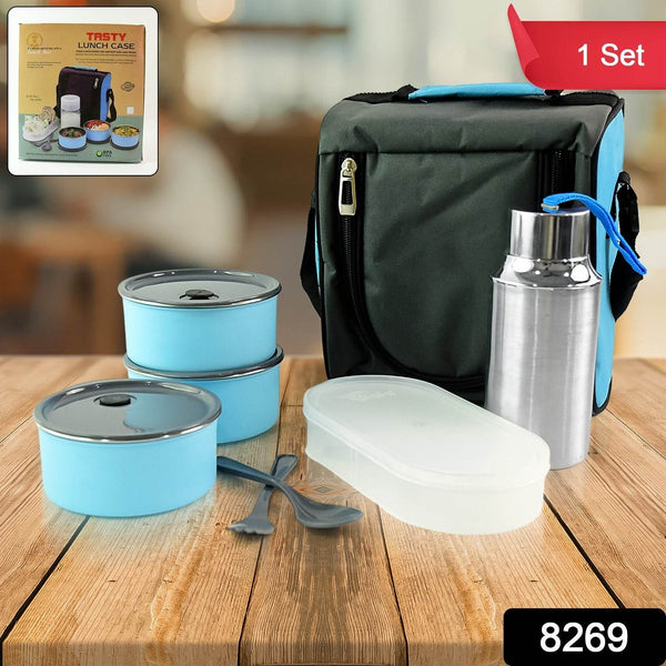 Tasty Lunch Case Set with Insulated Carry Bag - dailyneed.life