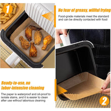 Square Air Fryer Disposable Paper Liner (50 Pcs Set / 160mmx45mm) - dailyneed.life