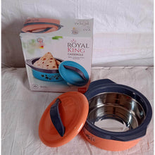 Casserole Box for Food Searving Inner Steel Insulated Casserole Hot Pot Flowers Printed Chapati Box for Roti Kitchen (Approx 2500 ml) - dailyneed.life
