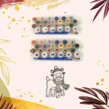 Paint by Number Kits 2 Set 21 Number Color, 6 paint brushes (2 Set) - dailyneed.life