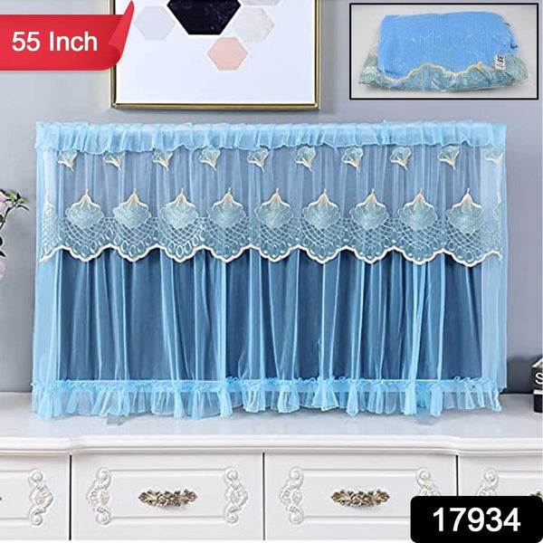 Dustproof Cover for Indoor, TV Screen Protector Cloth Cover (55 Inch) - dailyneed.life