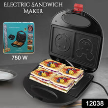 Double Sided Heating 750W Electric Sandwich Maker (1 Pc) - dailyneed.life