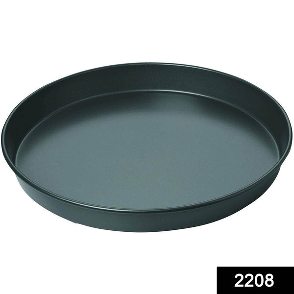 Steel Non-Stick Round Plate Cake Pizza Tray Baking Mould - dailyneed.life