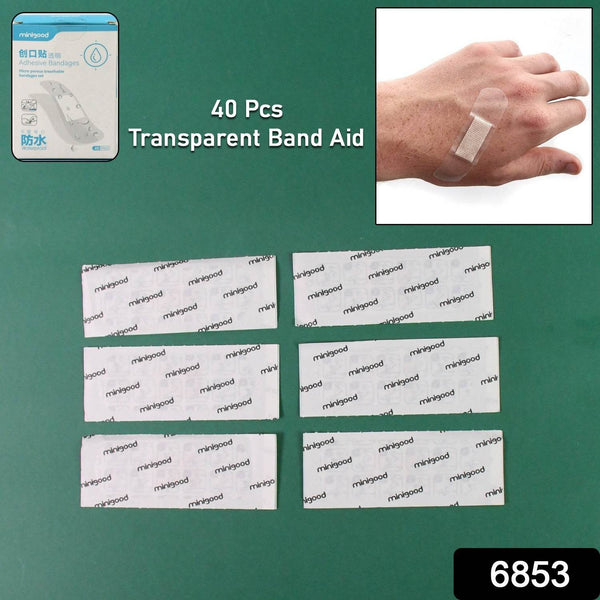 Transparent Adhesive Bandages Waterproof Creative Bandages (40 Pcs Set) - dailyneed.life