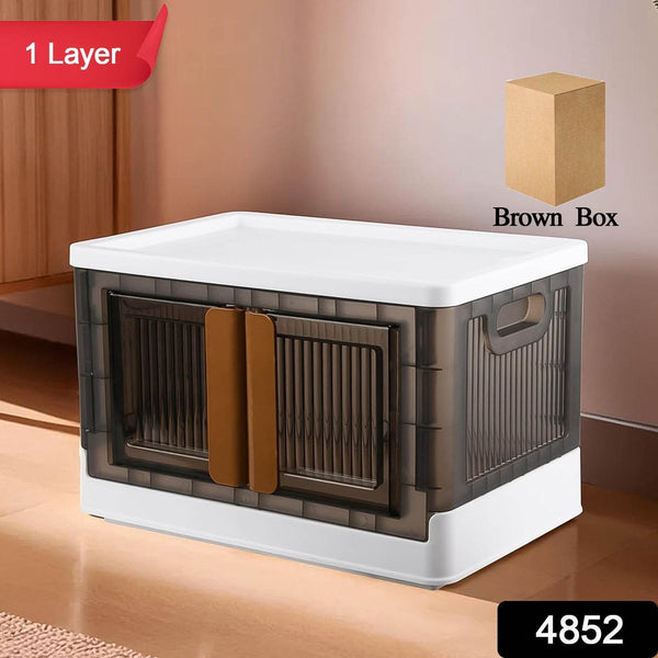 Plastic Folding Wardrobe Storage Organizer (1 Layer / 1 Pc) - dailyneed.life