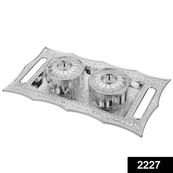 Multipurpose Decorative Multi Storage Mukhwas Dani / Serving Tray - dailyneed.life