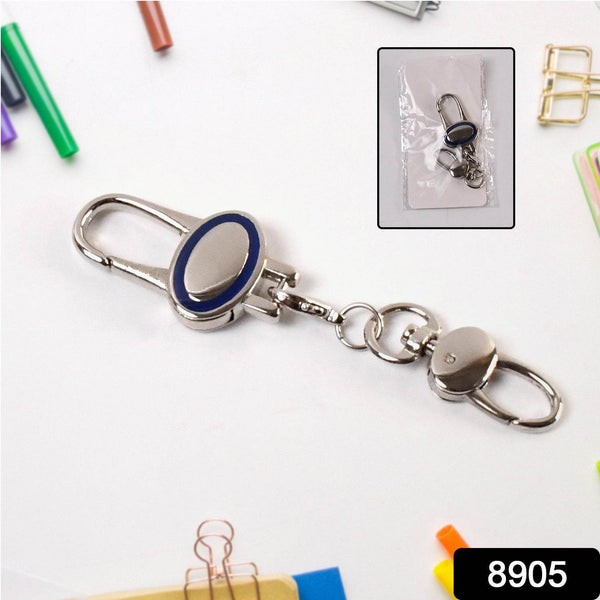 Metal Retractable Key Chain Recoil Keyring Heavy Duty Wire Rope - dailyneed.life
