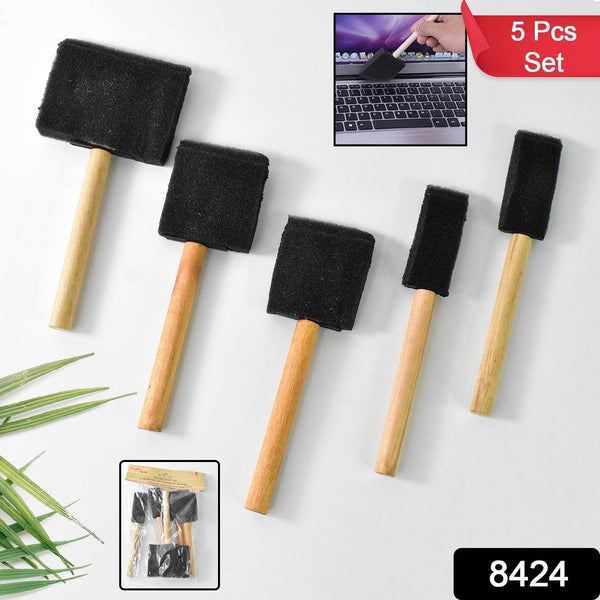 Multipurpose Sponge Brushes for Painting with Wooden Handles - dailyneed.life