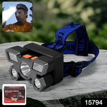 5 LED Headlamp USB Rechargeable Head Light (1 Pc) - dailyneed.life