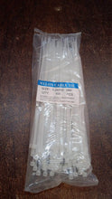 3.2x200 MM Nylon Self Locking Cable Ties, Heavy Duty Strong Zip Wire Tie. Pack of 100 - Black. - dailyneed.life