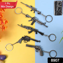 Mix Design Metal Gun Keychain With Case (1 Pc / Mix Design) - dailyneed.life