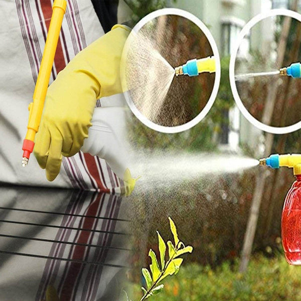 Bottle Sprayer for Plants Garden Pesticide Car Wash with Adjustable Brass Nozzle Sprayer (Handheld Pump) - dailyneed.life