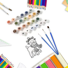 Paint by Number Kits 2 Set 21 Number Color, 6 paint brushes (2 Set) - dailyneed.life