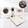 Stainless Steel Coconut Scraper with Wooden Base (1 Pc) - dailyneed.life