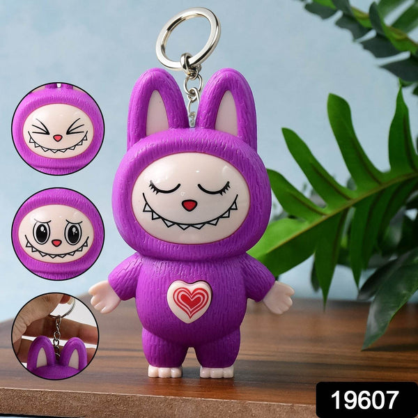 Cartoon Character Face Changing Toy With Key Holder, Keychain (1 Pc) - dailyneed.life