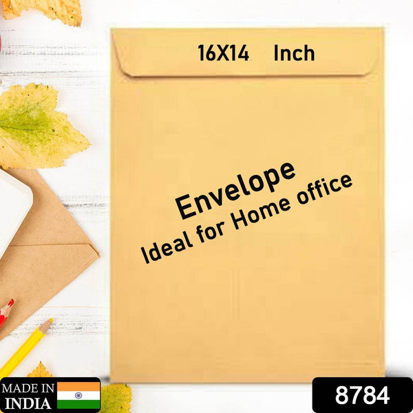 Brown Kraft Envelope for Invitations & Office Use (Mix Size / 1 Pc) - dailyneed.life