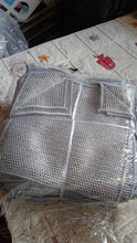 Double-Sided Microfiber Cloth & Stainless Steel Scrubber – Non-Scratch Wire (1 Pc, 20x20 cm) - dailyneed.life