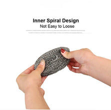 Round Shape Stainless Steel Ball Scrubber (Pack of 12) - dailyneed.life