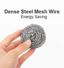 Round Shape Stainless Steel Scrubber (Pack of 6) - dailyneed.life