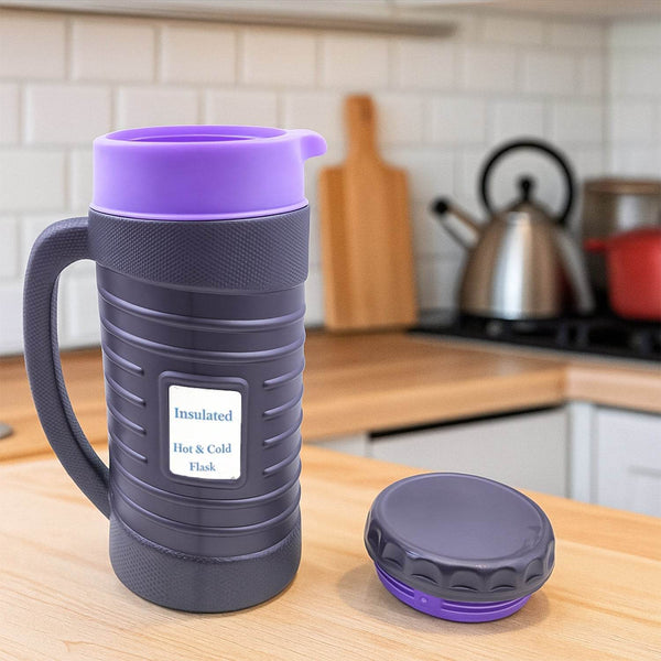 Stainless Steel Thermos Flask (Multiple Sizes): Travel Mug, Coffee, Tea (Leakproof) - dailyneed.life