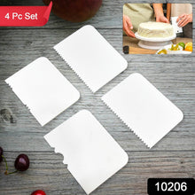 Plastic Cake Scraper Cake Decorating Pastry Baking Tool (4 Pcs Set) - dailyneed.life