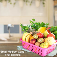 Plastic Medium Size Cane Fruit Baskets - dailyneed.life