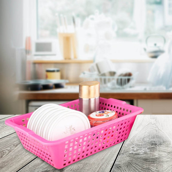 Plastic Medium Size Cane Fruit Baskets - dailyneed.life