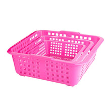 Plastic Multiple Size Cane Fruit Baskets (3 Size Large, Medium, Small) - dailyneed.life