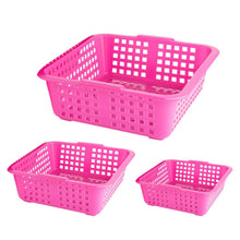 Plastic Multiple Size Cane Fruit Baskets (3 Size Large, Medium, Small) - dailyneed.life