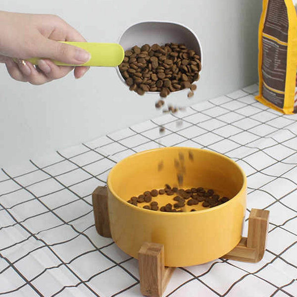 Handle Clip Function Design ABS Food-Grade Materials Pet Food Shovel - dailyneed.life