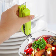 Stainless Steel Home Kitchen Anti-Scald Plate Take Bowl Dish Pot Holder - dailyneed.life