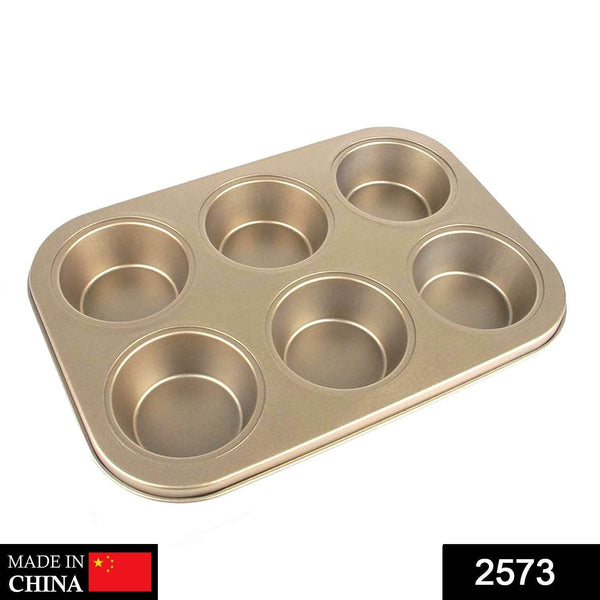 Round Shape Carbon steel Muffin Cupcake Mould Case Bakeware - dailyneed.life
