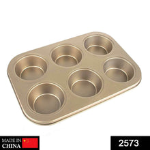 Round Shape Carbon steel Muffin Cupcake Mould Case Bakeware - dailyneed.life