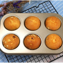 Round Shape Carbon steel Muffin Cupcake Mould Case Bakeware - dailyneed.life