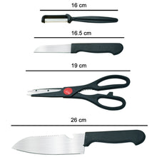 Stainless Kitchen Tool Set (Butcher Knife, Standard Knife, Peeler and Kitchen Scissor) - 4 Pcs - dailyneed.life