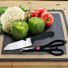 Stainless Kitchen Tool Set (Butcher Knife, Standard Knife, Peeler and Kitchen Scissor) - 4 Pcs - dailyneed.life