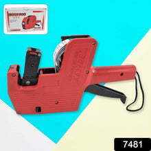Handheld 8-Digit Plastic Price Tag Gun – Ideal for Retail & Market Price Tagging - dailyneed.life