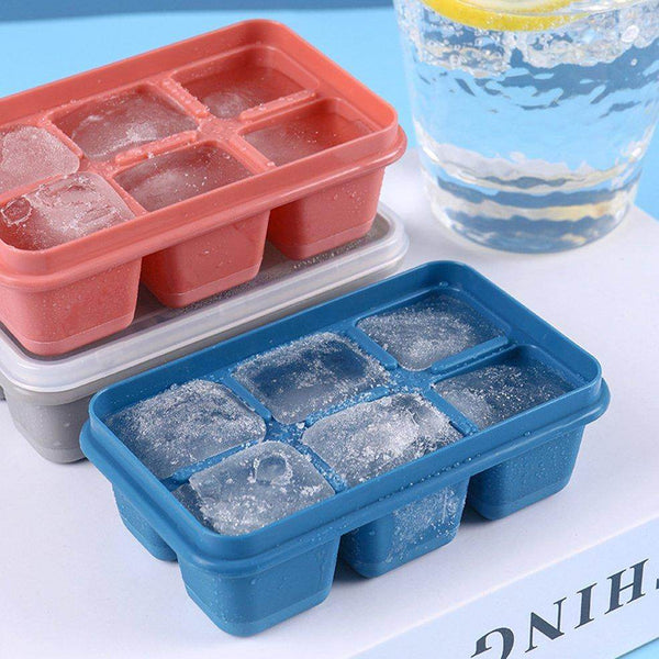6-Grid Silicone Ice Tray – Ideal for Household Ice Making - dailyneed.life