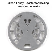 1Pc Silicone Fancy Coaster for holding bowls and utensils including all kitchen purposes. - dailyneed.life