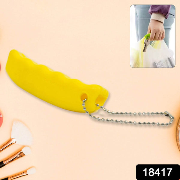 Silicone Portable Bag Device Bag Filter Hand Shopping Bag Carry Tool Key Chain (1 Pc) - dailyneed.life