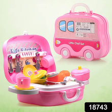 Kitchen Set for Kids Girls Pretend Play Toys Little (23 Pcs Set Approx) - dailyneed.life