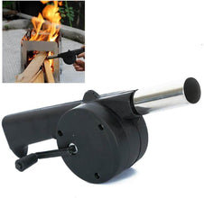 Portable Hand Crank Air Blower Fan for Charcoal Grill BBQ - dailyneed.life