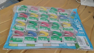 Mini Stapler with 1 Strip of Staples (1 Set) - dailyneed.life