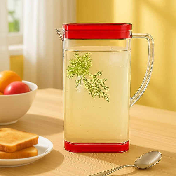 2000Ml Square Jug For Carrying Water And Types Of Juices And Beverages And All. - dailyneed.life