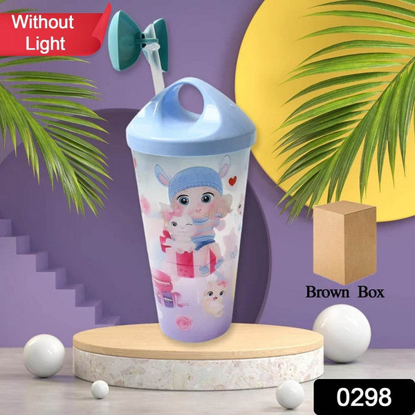 Unicorn Water Bottle with Straw & Lid for Kids (Without Light) - dailyneed.life