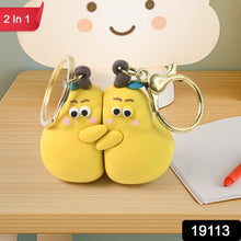 2-in-1 Cute Cartoon Couple Keychain - dailyneed.life