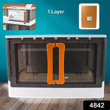 Plastic Folding Wardrobe Storage Organizer (1 Layer / 1 Pc) - dailyneed.life