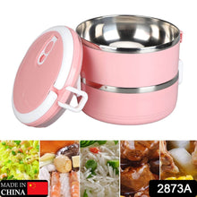 Doraemon 2layer Lunch Box Steel High Quality 2 Layer Tiffin Box For Home , Office & School Use - dailyneed.life