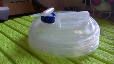 Outdoor Camping Collapsible Portable Water Container with Carry Handle Tap Valve Large Food Grade - dailyneed.life